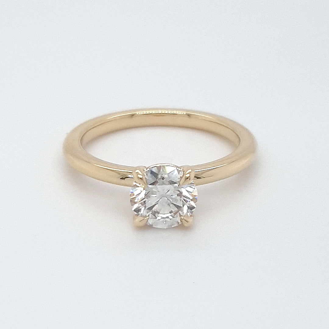 Custom Designed Solitaire Engagement Ring for Michelle